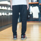 Pantalones de chándal adidas (adidas) pantalones para hombres 2024 pantalones de entrenamiento de fitness de jogging de primavera y otoño pantalones transpirables pantalones de secado rápido IQ1381 negro l