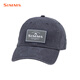 SIMMS New American Fishing Hat Windproof Breathable Lure Hat Sea Fishing Rock Fishing Hat Fly Peaked Hat Outdoor Sun Hat GoreTex Waterproof Hat L/X Black One Size