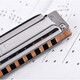 Suzuki japonais importé suzuki m-20 blues harmonica étudiant débutant adulte 10 trous blues m20 hole harmonica #d (eb)