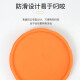 Hanhan Paradise Dog Frisbee L size 22cm in diameter pet toy bite-resistant and molar dog training toy Labrador dog training dog training supplies orange double-sided Frisbee