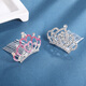 Chimera (CHIMERA) 2 pieces children's crown princess crown comb festival performance girl birthday party birthday gift girl