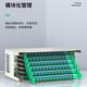 Shengwei 12-Kern-ODF OPTICAL FIBER PATTION PANKE HEGH 6U SC Einmodelle Einzelmodelle mit Zöpfen und Flanschen, die für 19-Zoll-Kabinetts-Pullet-Schrankzubehör geeignet sind, 48-Core SC SC Single-Mode Full-Fit [ODF-1048S-S]