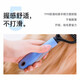 Huayuan Pet Tools (hoopet) dog comb to remove floating hair, detangle comb, dog hair cleaner, dehairing knife, comb brush, pet cat comb, blue large size 16 teeth (long-haired cats, medium and large dogs