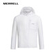 Merrell outdoor sun protection clothing UPF40+ men's breathable thin skin clothing summer fishing clothing skin clothing sun protection clothing for men white M