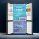 HAIER BCD-655WGHTD9DG9U1 Refrigerador 655L Gran capacidad Puerta cruzada Cross Variable Frequency de primer nivel