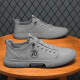 Wuken-Leinwandschuhe Herrenschuhe Frühling Neues atmungsaktives Sport und Freizeitbrettschuhe Trendy Herren alter Peking-Stoffschuhe Männer FH-Qianmu-X718 Black 41