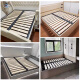 Esqueleto de costilla de la cama de la cama del esqueleto de costilla Ruilun 1.8 metros de la cama marco de cama plegable 1.5 Marco de acero esqueleto de quilla 1350 mm*Modelo estándar de lujo de 1900 mm (ancho de la placa de 10 cm)