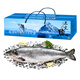 Salmon Family salmon whole 3kg has been divided into fillets, directly sourced from Chile, gift box