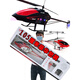 Fernbedienung Hubschrauber Super großes Spielzeug resistent gegen fallende Ladedrohne Hubschrauber Junge Geburtstag Geschenkversion Domineering Black 90 cm Standard
