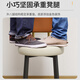 Tianxinglong Stool Home Dining Chair Back Chair Light Luxury Dressing Stool Upholstered Square Stool Dining Table Stool High Stool Bar Chair Plastic Stool F2 Gold Back-Pure Gray