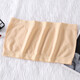 Tsing Yi Maxiang summer seamless breathable one-piece anti-exposure tube top strapless bottoming women's underwear bra with trendy apricot color