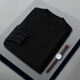 
Anyilun City 2024 autumn and winter new half-turtleneck cashmere sweater men's inner sweater casual base loose sweater men's cashmere burgundy S