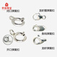 Jingjia Fat Donglai same style Chinese Valentine's Day gift Pt950 platinum necklace buckle head PT950 buckle DIY accessories spring closed spring buckle, 5MM/piece