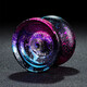 Yunya Ghost Hand Yoyot5 Luba Metal Yoyo Fancy Competition Professional Wettbewerb Legierung Yoyo Unzipe Spielzeug Schwarz und Blau Flieger Drache +10 Seil