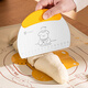 Vinland British food grade dough cutter special dough scraper baking snowflake crisp stainless steel cutter silicone scraper tool puppy stainless steel scaled dough cutter - rice white