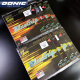 
DONIC rubber table tennis rubber blue cling C1C2 table tennis player sticky rubber strong attack type competition rubber 13066 13066 (C1) black MAX 1 piece