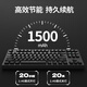 Forerunner MT108 mechanical keyboard wireless wired Bluetooth three-mode keyboard and mouse set for e-sports games, office desktop computers, notebooks, iPads, tablets and mobile phones, 87-key classic black keyboard and mouse set, wireless + Bluetooth + wired three-mode, black axis, rapid e-sports
