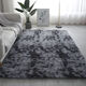 Beiyan carpet bedroom ins family bedside blanket living room rainbow floor mat dota carpet lazy sofa cheap student gradient light gray 140*200 cm