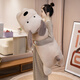Hum hum cow cute cartoon animal pillow legs sleeping long pillow lunch break pillow home sofa cushion bedside ins style dog long pillow 1.2 meters large size