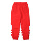 Adidas (adidas) Clover Herren klassisches großes Logo Retro Mode-Signal-Bündel-Bündel-Blocking-Sport und lässige Hose FM9898 Rot/FM9898 m (Referenzhöhe: 179 ~ 185 cm)