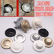 
Airun wall hole decorative cover shower reserved pipe hole non-hole decorative wall water pipe mouth cover faucet angle valve ugly cap block cover sticky plug bathroom cover water inlet pipe block hook silver cap short style (8-838)