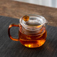 Yaji glass teapot, high temperature resistant and thickened, household filtered liner, tea water separation teapot