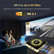AIRWORLD X96X10 电视盒子双杜比S928X-J机顶盒8K硬盘播放器无线千兆WIFI6 8G 64G 蓝牙遥控器