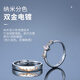 MZMZ Platinum Pair of Rings All the Way Lu You You Couple Ring pt950 Platinum Birthday Anniversary Gift to Girlfriend and Wife Light Luxury Style-Yi Lu You You Couple Ring