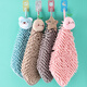 Miaoran rag chenille 47*32cm 1 thick absorbent hangable hand towel cute cartoon kitchen bathroom
