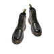Belle mode de loisirs à la mode des bottes de loisirs masculines confortables Bottes courtes de vache confortable bottes Martin A1694DD4 Black-Furry 40 (250 mm)
