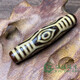 Taijufu Longan Dzi Beads Pendant Tibetan Weathered Horseshoe Pattern Six Eyes Dzi Beads Hand