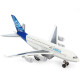 Caipo (CAIPO) children's toys alloy aircraft sound pull back alloy aircraft fighter civil aviation airliner model toy male A380 aircraft + c919 aircraft