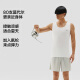 Jiao Nei Si Si 508S Modal men's vest ice silk cool T-shirt short-sleeved bottoming shirt summer home clothes can be worn outside [vest] gray blue XXL