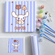 DIY Digital Painting Cartoon Cartoon's Cartoon Jade GUI GUI COL COLORÉE À MAIN PEINTURE D'HUILE acrylique peint à la main Petite taille WT831 30 * 30cm / bois massif Cadre intérieur + pinceau pigmentaire
