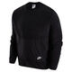 
Nike sweatshirt men's clothing, autumn and winter new outdoor fitness sportswear, windproof, warm and comfortable round neck casual pullover DD4855-010 L