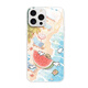 Beautiful Ten Cent (MSMF) new summer seaside line puppy Apple phone case tempered glass hard shell silicone soft edge anti-fall lens full-inclusive cute cartoon internet celebrity suitable for men and women protective cover [Glass Starry Silver] line puppy 1-BL844Y iPhone12pro