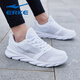 Hongxing Erke Sports Shoes New Summer Leather Running Shoes Breathable Waterproof Travel Shoes Black Light Casual Shoes Men's Erkebai 3291 41