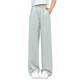 I.Karnow Girls Widm-Bein Hosen Kinder Sommer Neue Ice Seidenhose Girls Casual Anzug Dünne Hose große Kinder Sommerhosen 15009 Lila + 9889 Weiß [Set] 170