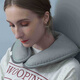 Tong Nian cervical vertebra hot water bag new neck protection charging hot water bag explosion-proof cervical vertebra electric heating treasure U-shaped hot compress shoulder neck U-shaped neck protection water bag gray