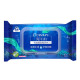 Jieyun Ocean Water Wipes Thickened Soft Large Pack 80 Pieces Refreshing Moisturizing Cleansing Wet No Additives 80 Pieces * 1 Pack
