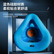 Tangfeng 1502 Staubdichte Maske aktiviertes Kohlenstoff-Anti-Industrie Staubkohlemine Dekorierende Formaldehyd Blaue weiße Maske 1502 Blaue Silikonmaske + 10 Teile aktivierter Kohlenstofffilter Baumwolle