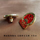 Taiwan Art New Version China Badge National Emblem Brooch Customized Brooch Brooch Badge Commemorative Collection Patriotic Medal Suit Accessories New Version National Emblem Card Buckle (2 Pack)