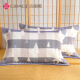 Jialiya Grace pillow cover pair high-end Nordic style thickened gauze pillow cover adult couple pillow cover blue gray