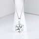 Saturday Fortune (ZLF) PT950 platinum pendant women's dream snowflake pendant without chain 1.66g