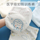 ROYALEXEBOSI COMBÉS BÉBÉS Les hommes et les femmes en coton pur peuvent laver les pantalons d'entraînement et faire de l'exercice dans les toilettes. Sous-vêtements de gaze nouveau-nés. Couches. Couleur de pure de maillage confortable bleu vert et blanc. 3 bandes. N ° 100 (recommandé 24-32 Jin [Jin est égal à 0,5 kg]))