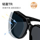 Parzin [peut couvrir les lunettes de myopie] Lunettes de soleil polarisées pour hommes et femmes, protection solaire légère, lunettes de soleil PZ12107