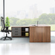 Lan Ran Boss Desk Executive Desk Modern Simple Manager President Desk Supervisor Desk 1600*800 Including Side Cabinet