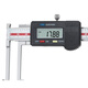 CLCey Groove Inner Digital Display Vernier Heavy Cutting Head Beater Inner Inner Round de acero inoxidable Groove externo 10 115-14225-200 Groove interno puntiagudo