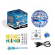 
Tesmai children's toy sensing flying ball suspended 6-10th birthday gift for boys 8-year-old girl 12-year-old child [add magic wand] spiral flying ball - dark blue 7-14-year-old boys magic ball