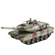 Lichengfeng (LCF) Modelo de tanque de control remoto de tipo rastreador Smoquado y súper grande Battle Cargando el vehículo de control remoto de autos de juguete todoterreno de los niños [Versión clásica] Russian T90+99 Tipo (dos unidades)